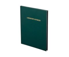 Nalgene Lab Notebook 8-1/2 X 11 Inch, Forest Green Cover, 6 mm Grid