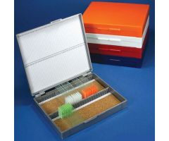 BOX, MICROSCOPE SLIDE STORAGE F/100 SLIDE WHT