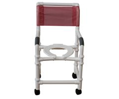 NEW Knocked Down Shower chair, 18" internal width