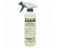 Enzymatic Instrument Detergent T-Clean Foam RTU 500 mL Spray Bottle Tropical Scent