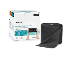 Exercise Resistance Band  CanDo Black 5 Inch X 50 Yard X-Heavy Resistance