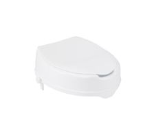 Drive Medical Raised Toilet Seat w/ Lock and Lid-Standard-4"