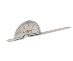 Baseline SS deluxe finger goniometer, 6 inches