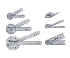 Baseline 6-piece plastic goniometer set