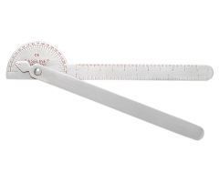 Baseline SS 180 degree Robinson goniometer, 6 inches