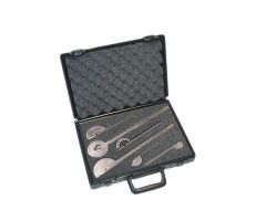 Baseline 6-piece goniometer set, stainless steel