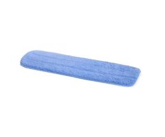 Mop Head Microfiber/Blue/18"/Disposable 144/Case