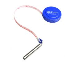 Baseline Gulick measurement tape, plastic case, 60", 25 each