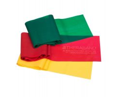 Resistance Band Beginner Kit  Latex-Free  5 ft  1 Yellow 1 Red 1 Green
