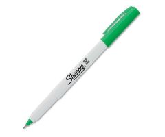 Sharpie Permanent Ultra-Fine Point Marker Green Ea