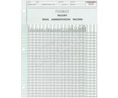 Pharmacy Drug Administration Record Receipt Form