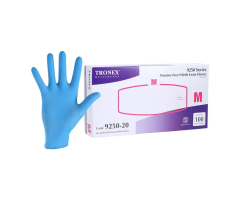 Gloves Exam Powder-Free Nitrile 9.5 in Medium Dark Blue 100/Bx, 10 BX/CA, 1231603BX
