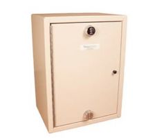BOX, NARCOTICS MEDICUS W/DBL LOCK WHEEL COMBINATION MED