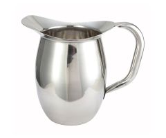 Pitcher Winco Hot / Cold 64 oz. Silver