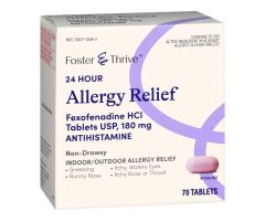 FEXOFENADINE HCL, TAB FT 180MG(70/BT)