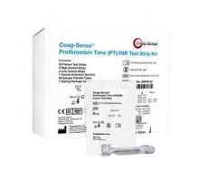 Coagulation Test Kit Coag-Sense® Prothrombin Time Test (PT/INR) 50 Tests CLIA Waived
