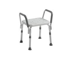 Drive Medical Knock Down Bath Bench w/ Padded Arms