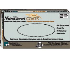 Innovative Nitriderm Coats Powder-Free Nitrile Exam Gloves 125052