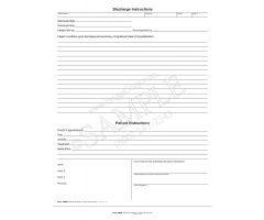 Discharge Instructions Form 1255B