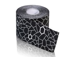 TheraBand Kinesiology Tape,STD Roll,2"x16.4', Black/White