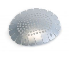 Fox Alum Eye Shield W/Cvr Grafco, 50/Bx, Light Blue