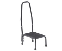 Drive Footstool w/ Non Skid Rubber Platform and Handrail