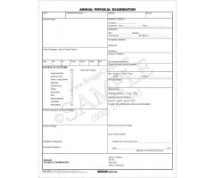 Annual Physical Examination Form ( Pack of 5)