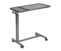 Drive Medical Multi-Purpose Tilt-Top Split Overbed Table