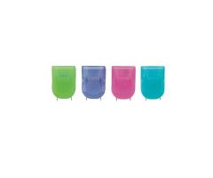 OfficeMax Brand Fabric Panel Wall Clips Assorted Translucent Colors 20/Pk