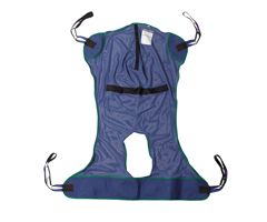 Drive Full Body Patient Lift Sling-Mesh w/ Commode Cutout-Large