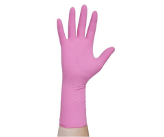 Gloves Exam Underguard Powder-Free Nitrile X-Small Pink 1000/Ca