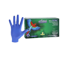 Gloves Exam Avianz EZ Don Powder-Free Nitrile Small Blue 