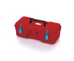 Med/Surg Box with Security Seal Eyelet, 12 inch - Red
