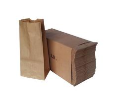 Paper Bag Kraft Auto 5lb Brown 500/Pk