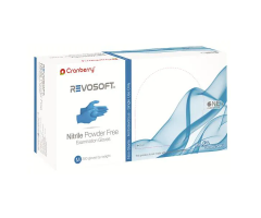 Gloves Exam RevoSoft Powder-Free Nitrile X-Small Blue 300/Bx, 10 BX/CA, 1393948BX