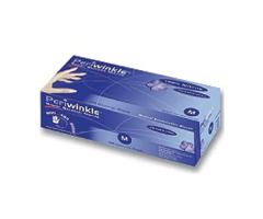 Gloves Exam Periwinkle Powder-Free Nitrile X-Small Blue 100/Bx, 10 BX/CA, 1398847BX
