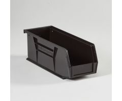 HCL Super Tough Bin, 4x4x11, Black