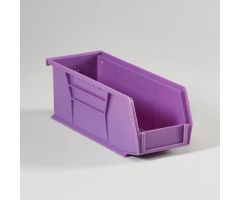 HCL Super Tough Bin, 4x4x11, Purple