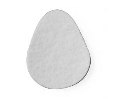 M-10 Metatarsal Pads, 1/8" Thickness, 70% Wool and 30% Rayon Orthopedic Felt, White, with Adhesive, 20.75" x 2.375", 100/Bag