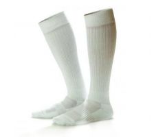 Knee High Socks, 10-15 mmHg Compression, Cotton, Black, Women's Size M
