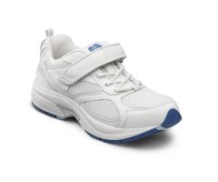 Victory Athletic Shoes with Hook-and-Loop Closure, White, Women's Size 5 Wide
