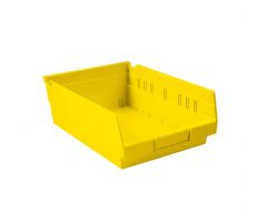 Shelf Bin, 8x4x12, Yellow