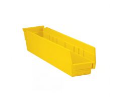 Shelf Bin, 4x4x18, Yellow
