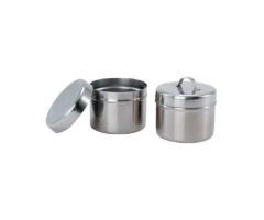 Ointment Container 2.12 X 3.09 Inch Stainless Steel Silver