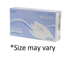 Alasta White Nitrile Exam Gloves X-Small White Non-Sterile, 100/Box