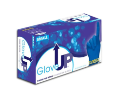 Gloves Exam GloveUp Powder-Free Nitrile Large Blue 300/Bx, 10 BX/CA, 1520044BX