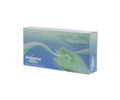 Alasta Aloe Nitrile Exam Gloves X-Small Green Non-Sterile, 100/Box