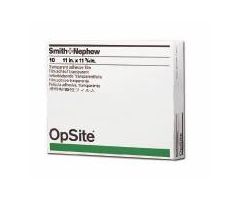 Transparent Film Dressing OpSite Rectangle 11 X 17-3/4 Inch 2 Tab Delivery Without Label Sterile