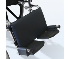 Leg Rest Pad for Wheelchairs Navy 16"w X 9"h