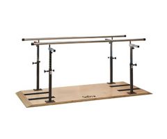 CanDo Platform Mounted Parallel Bars, Height & Width Adjustable, 12'